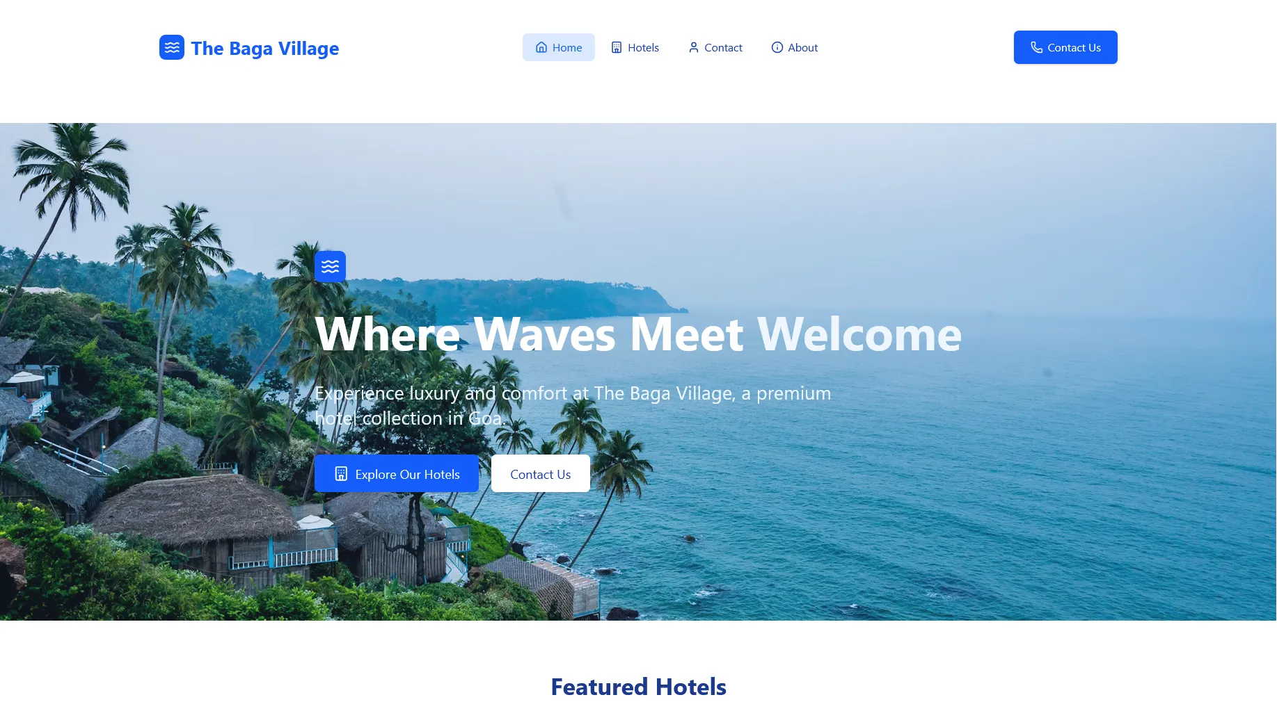 The Baga Village background